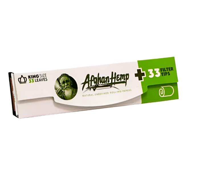 Afghan Hemp King Size with Tips