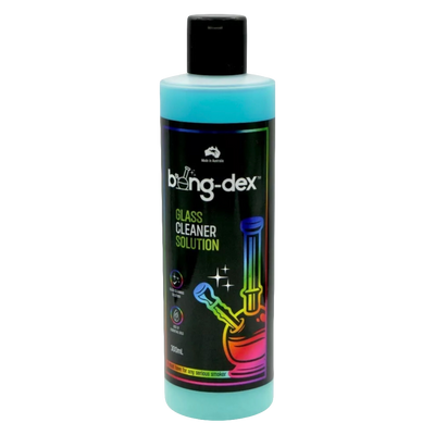 Bongdex Bong Glass Cleaner 300ml bottle - effective bong and glass pipe cleaner