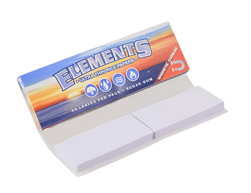 Elements 1 1/4 Rolling Papers with Tips