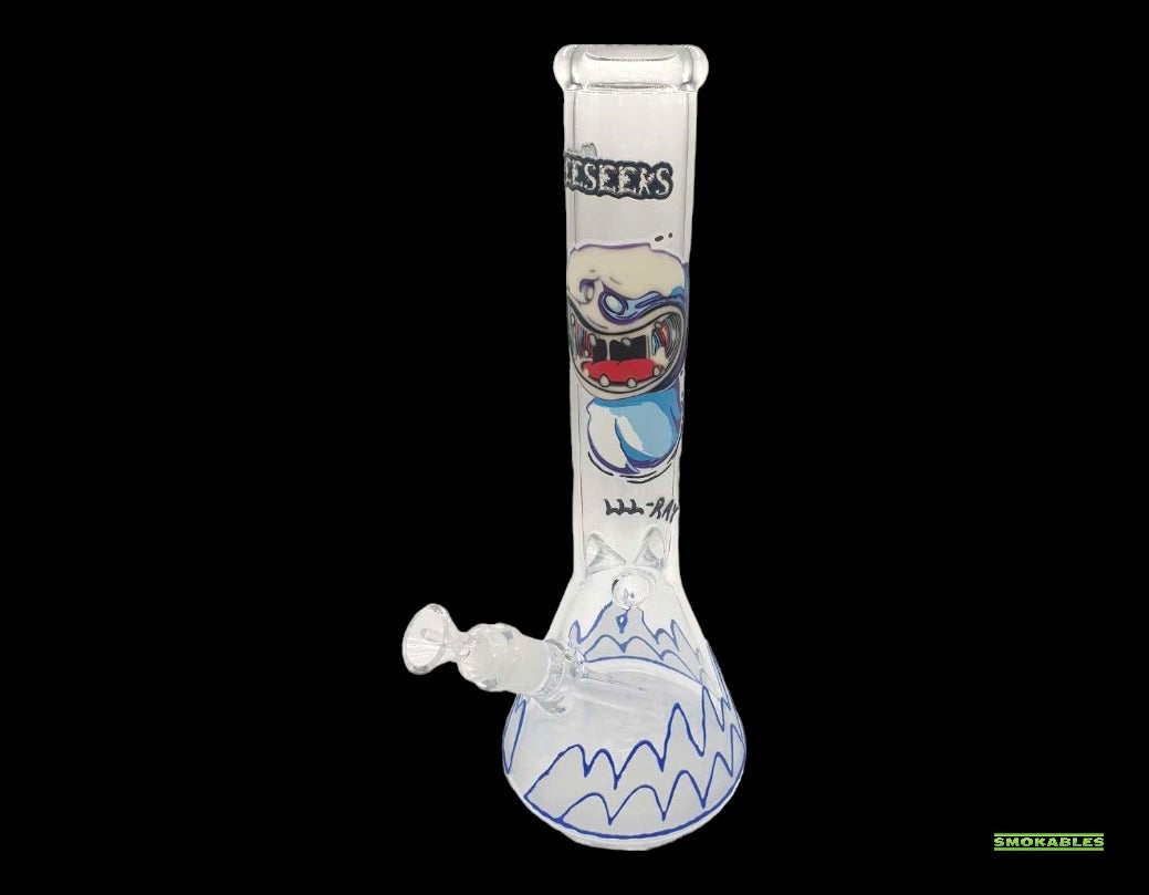 Stonerdays Adventure: 35CM Rick and Morty G&D Glass Bong