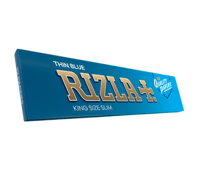 Rizla Blue King Size Thin Rolling Papers – smooth slow-burning cigarette papers