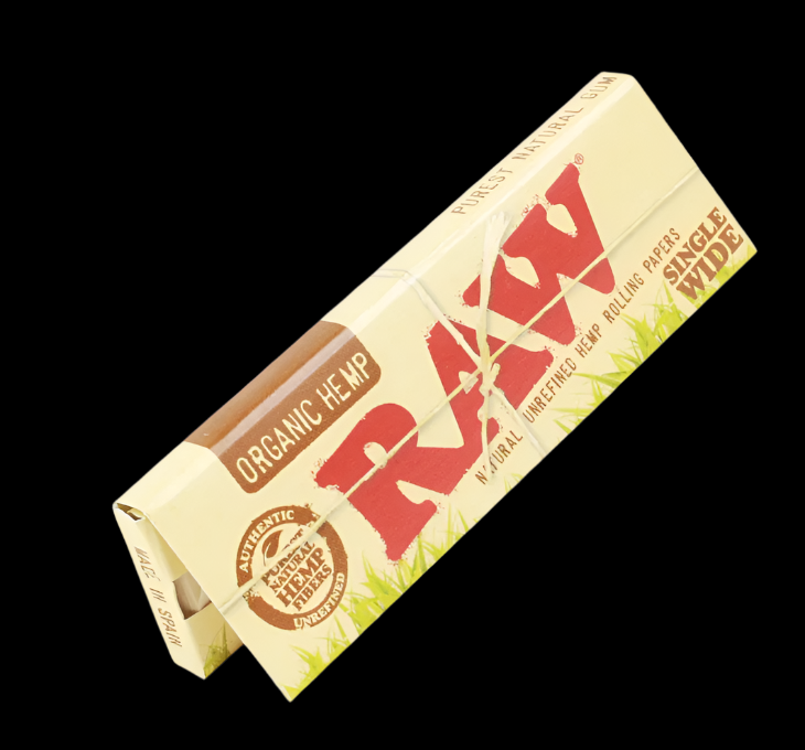 RAW Organic Hemp Single Wide Rolling Papers
