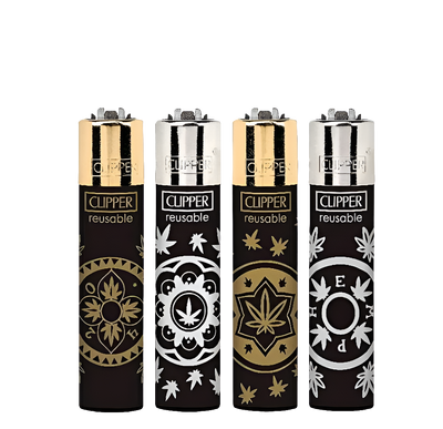 Large Clipper Lighter | Money Hemp Themed