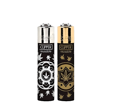Large Clipper Lighter | Money Hemp Themed