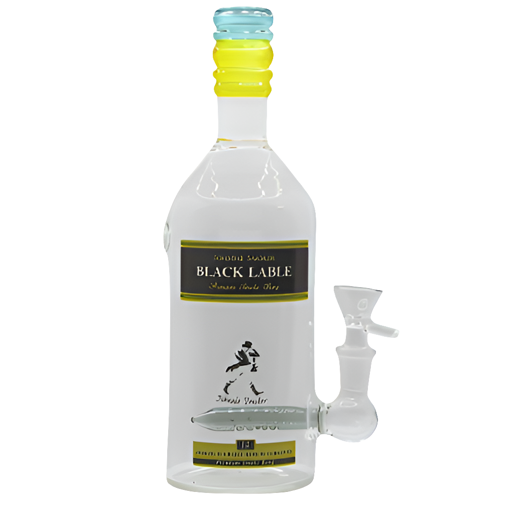 Johnnie Smoker Black Label Bottle Bong | 23cm