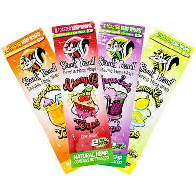 Skunk Brand Natural Hemp Wraps 2pk Lemon Cake