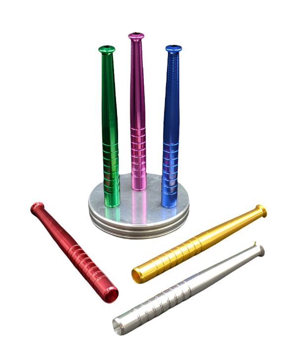 Metal One Hitter Baseball Bat | 3"